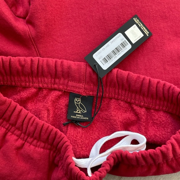 OVO x NBA MIAMI HEAT FLEECE SWEAT PANTS - Picture 4 of 4